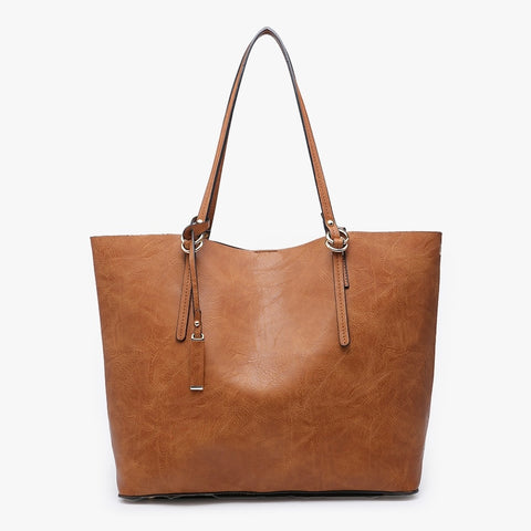 Iris Monogrammable 2-in-1 Tote Bag | Brown