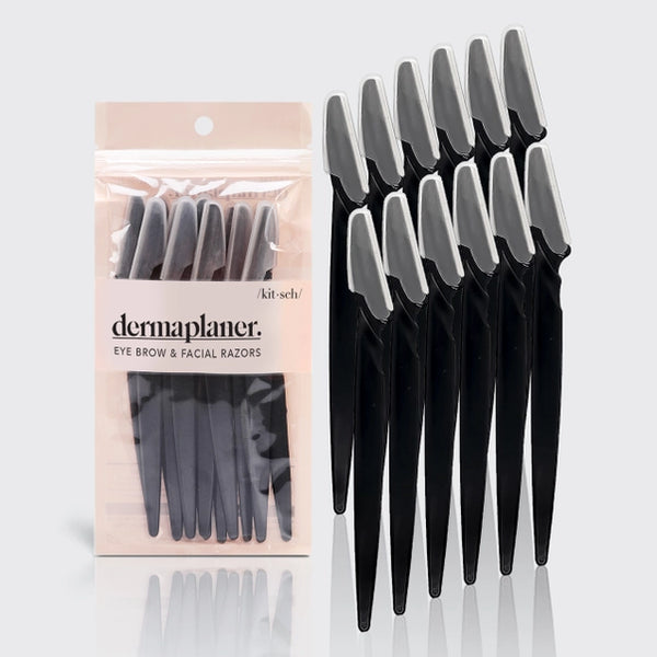 Dermaplaner 12 Pack | Black