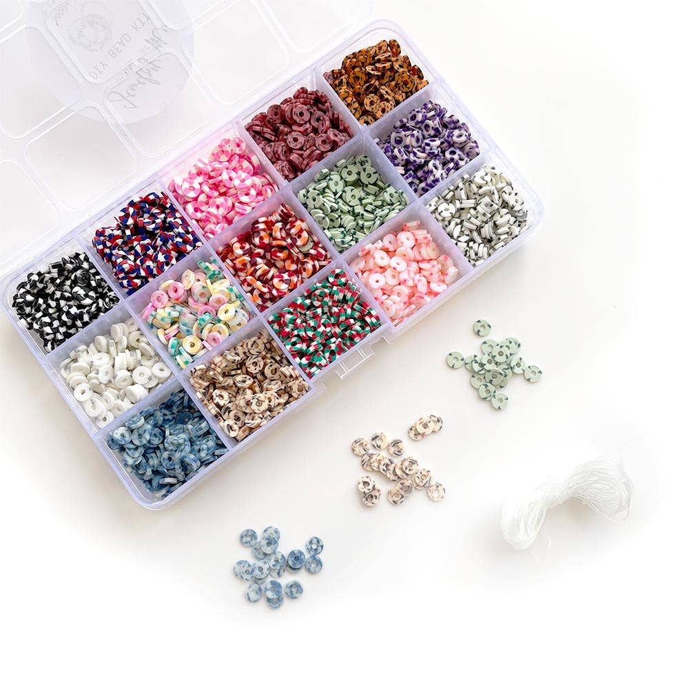 Speckled & Striped Heishi Box DIY Bead Kit