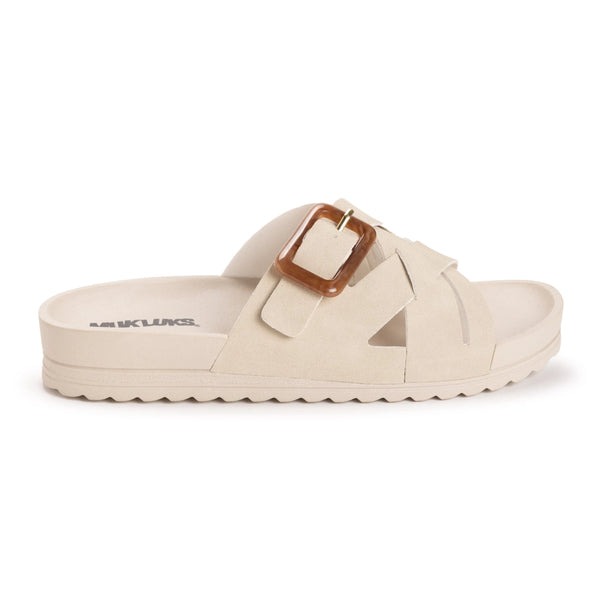 Muk Luks Women's Grand Shayna Sandal | Beige