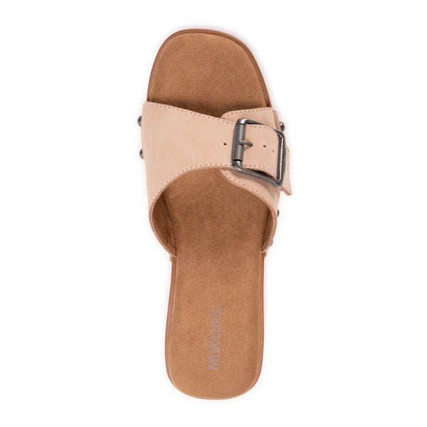 Muk Luks Women's Cora Sandal | Blush Nubuck