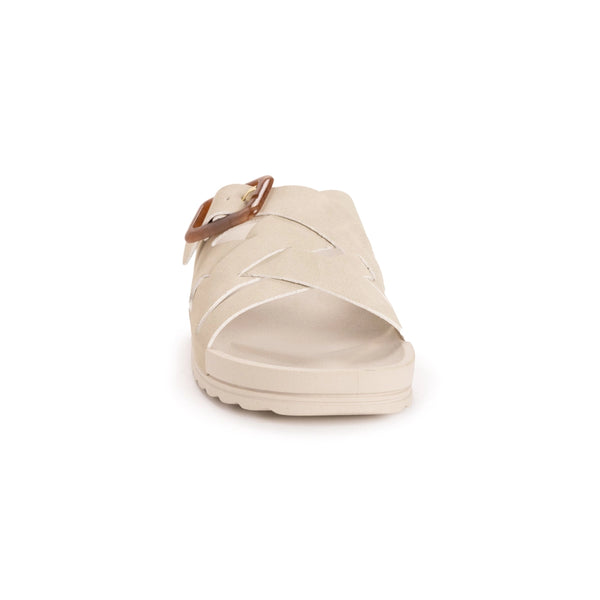Muk Luks Women's Grand Shayna Sandal | Beige