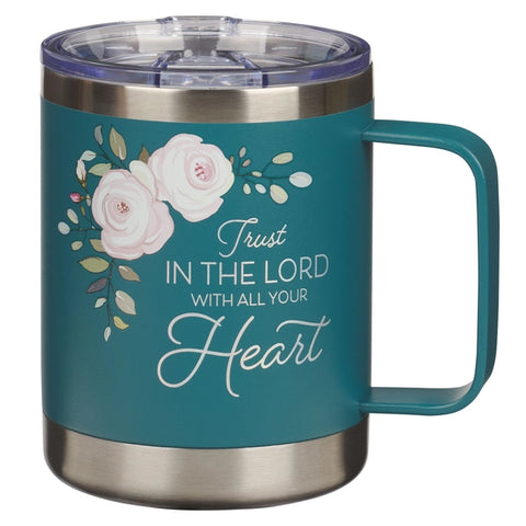 Camp Teal Trust in the Lord Prov. 3:5-Mug