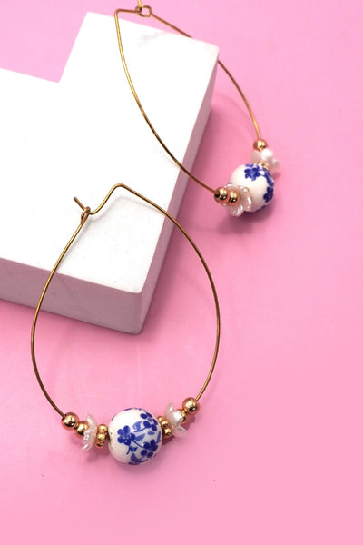 Stainless Steel Tarnish Free Porcelain Teardrop