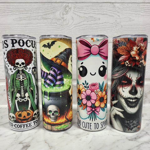 Halloween Straight Tumblers 20oz