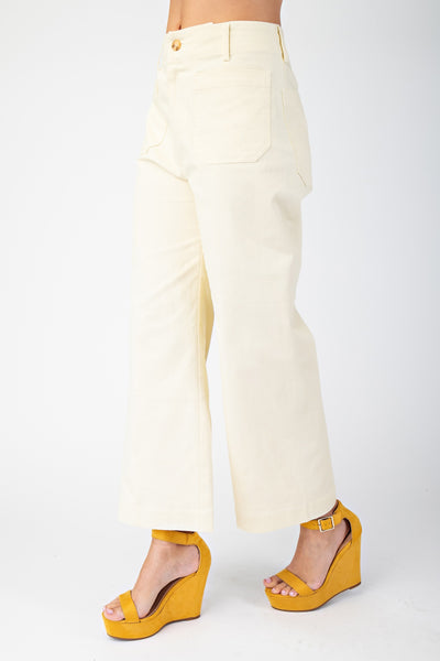 Ankle Cropped Summer Pants | Honey