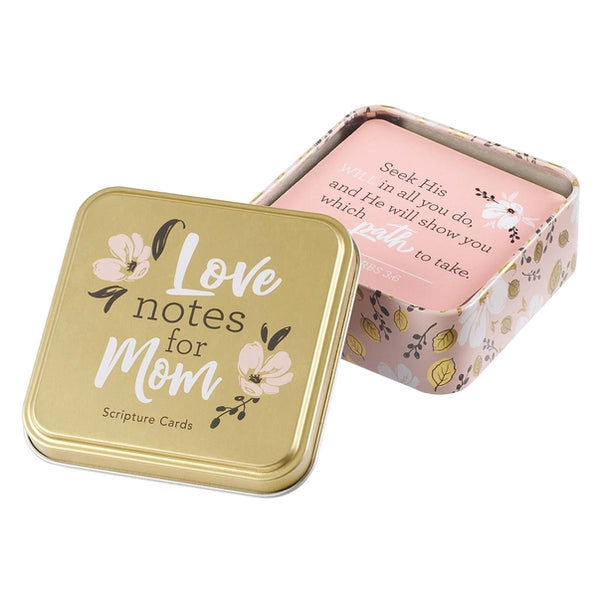 Cards in Tin Love Notes For Mom