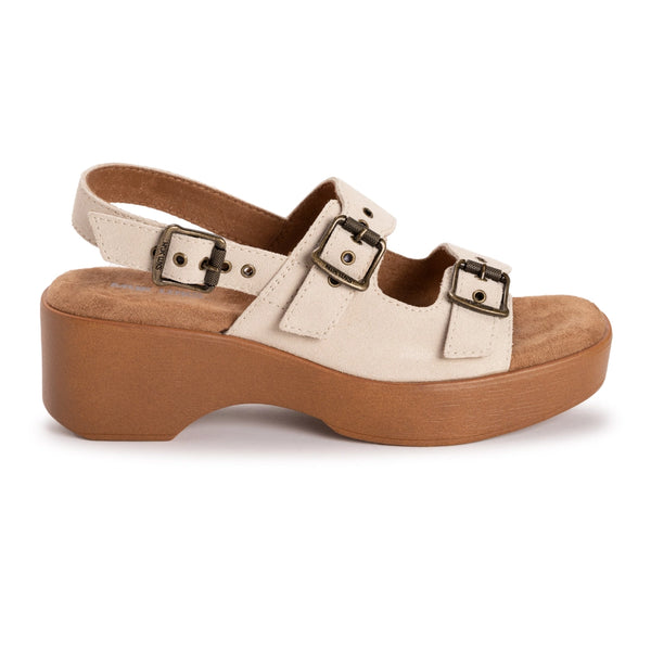 Muk Luks Women's Calliope Sandal | Natural Suede