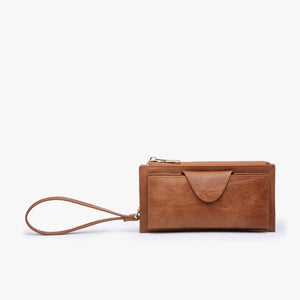 Kyla Wallet w/ Snap Closure | Brown