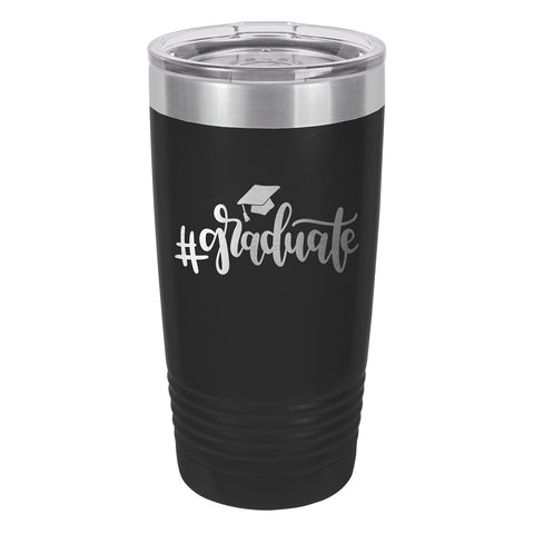 Graduate Black 20oz Tumbler