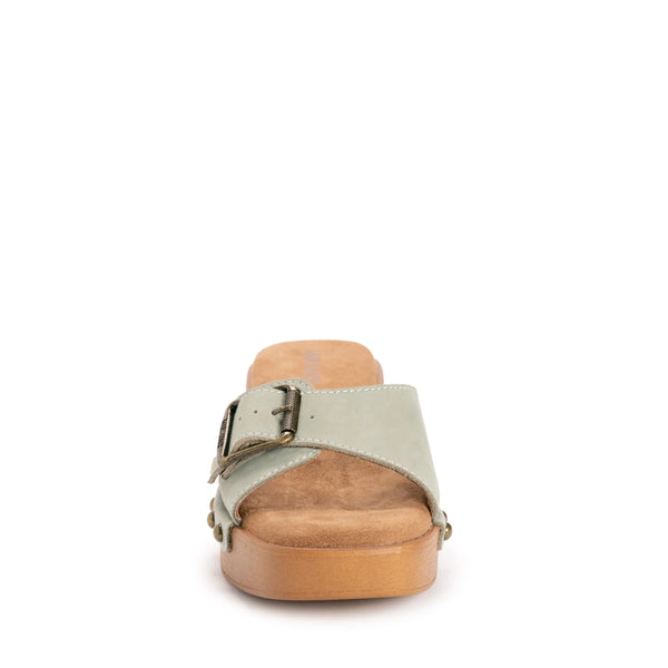 Muk Luks Women's Cora Sandal | Sage Nubuck