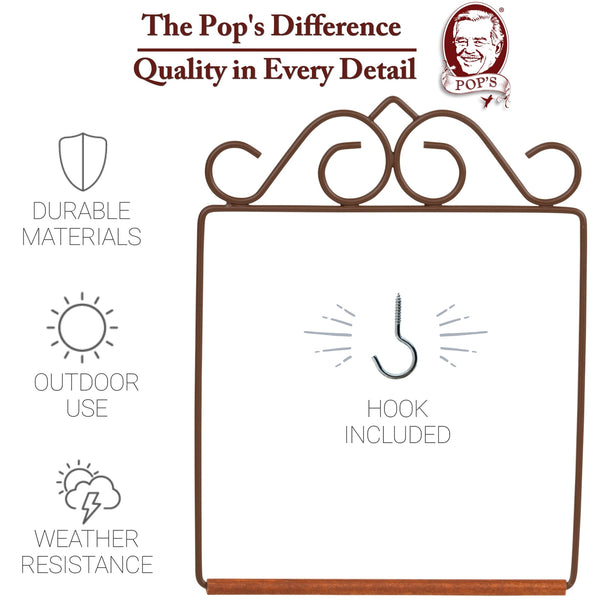Pop's Original Hummingbird Swing | Brown