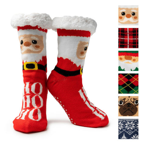 Two Left Feet® Mistletoes Slipper Socks