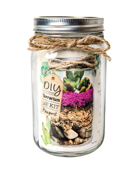 Terrarium Kit Diy Jar | Newport