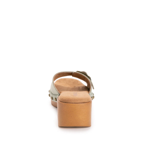 Muk Luks Women's Cora Sandal | Sage Nubuck