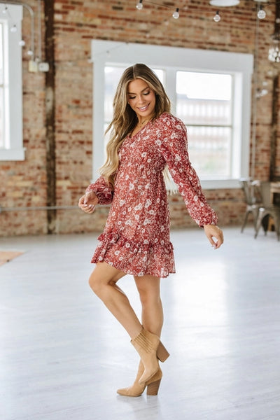 Karen Boho Mini Dress