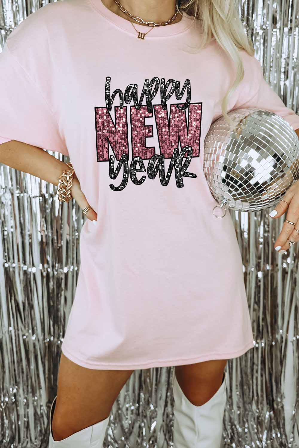 Happy New Year Graphic Tee