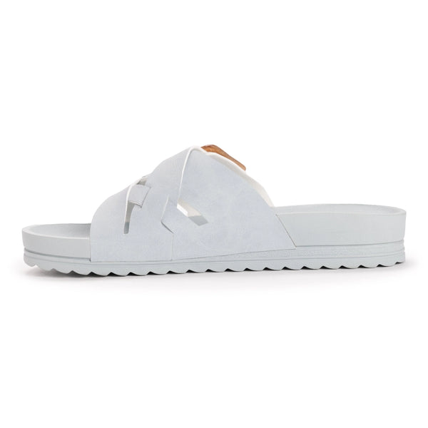 Muk Luks Women's Grand Shayna Sandal | Sky Blue