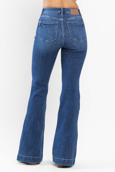 HW Wide Hem Flare Judy Blues