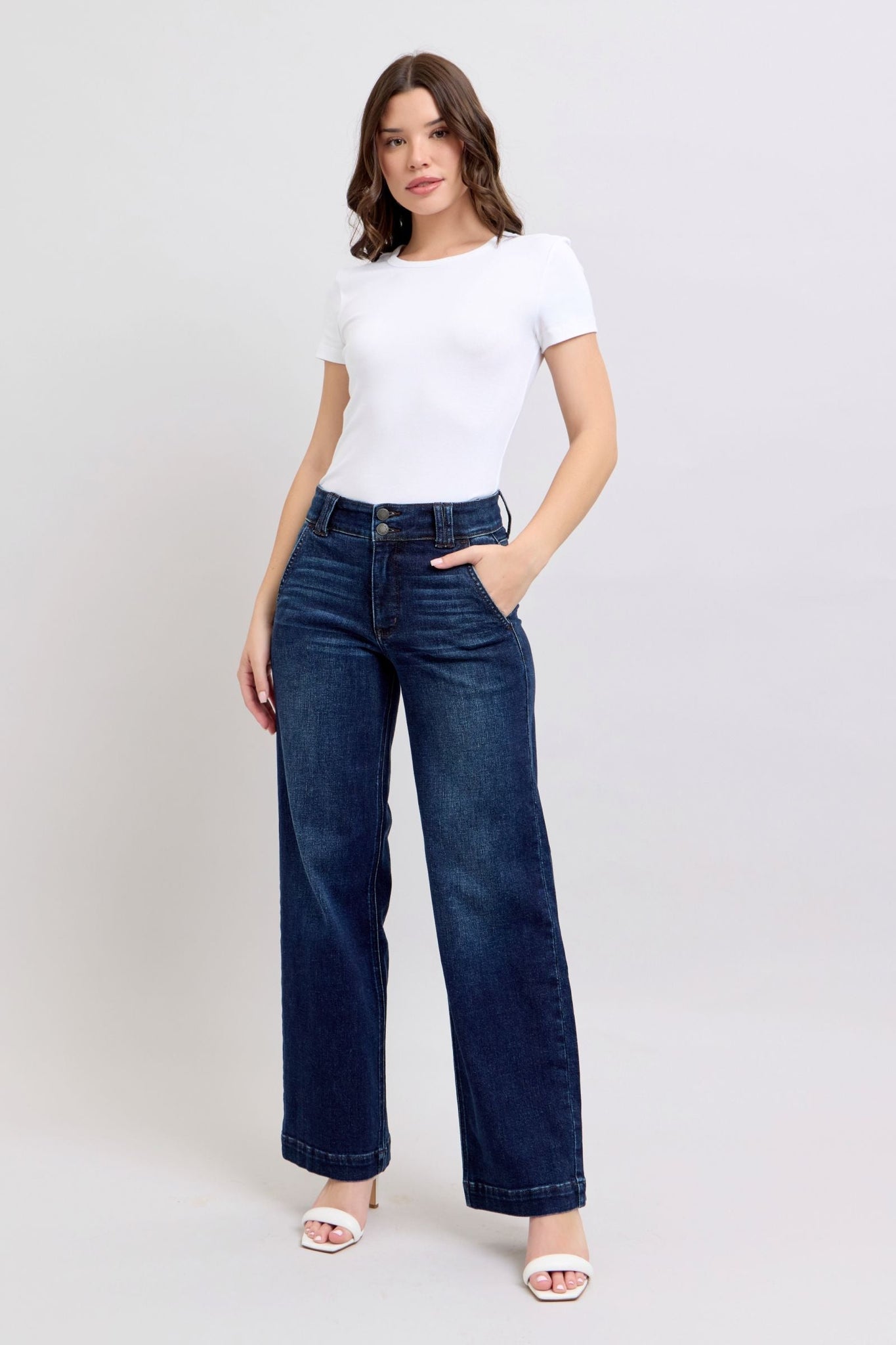 HW Wide Leg Judy Blues