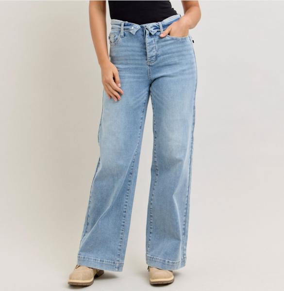 Judy Blue MR Retro Wide W/ Fold-Over WB | Regular