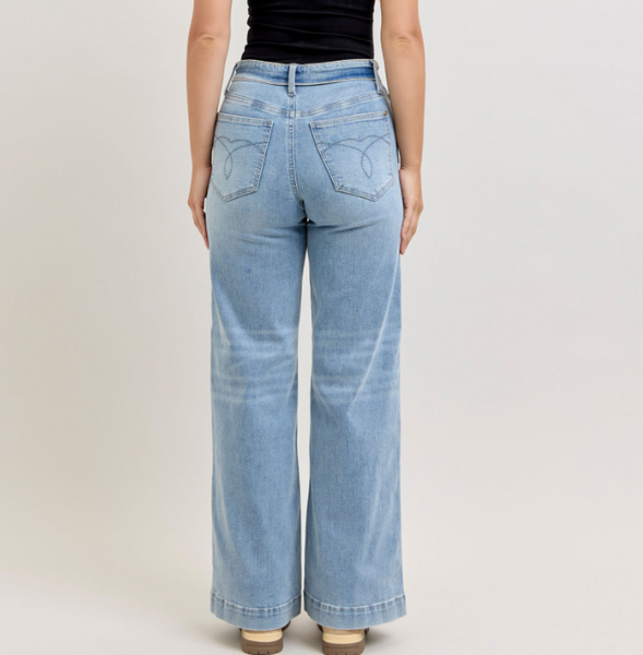 Judy Blue MR Retro Wide W/ Fold-Over WB | Regular