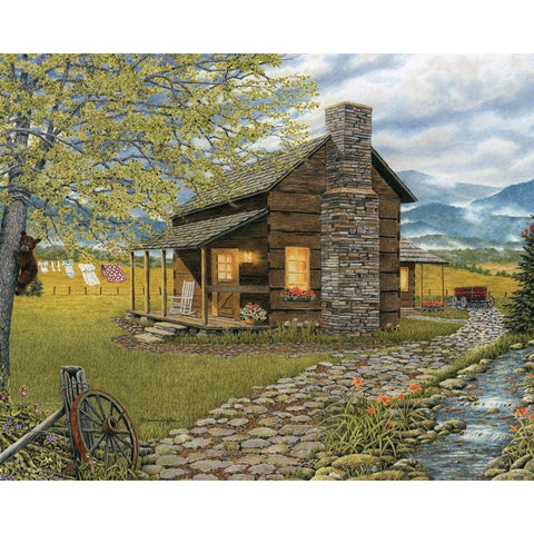 A Smoky Mountain Morning 1000 Piece Puzzle