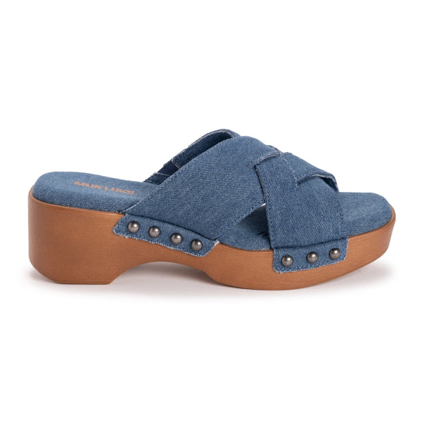 Muk Luks Women's Cadence Sandal | Denim