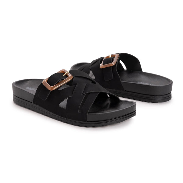 Muk Luks Women's Grand Shayna Sandal | Black
