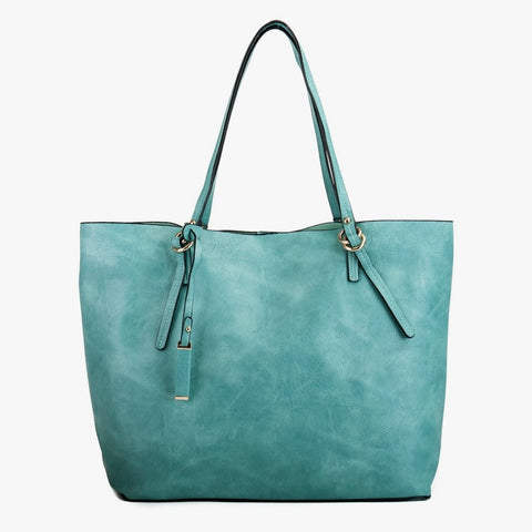 Iris Monogrammable 2-in-1 Tote Bag | Teal