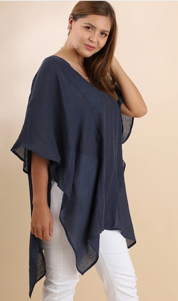 V-Neck Kaftan-PLUS