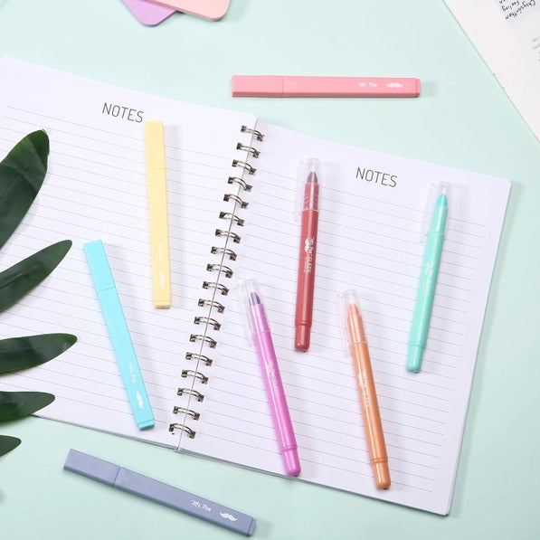 Aesthetic & Gel Highlighters Set