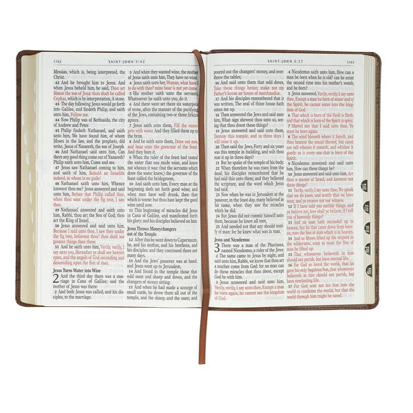 KJV Bible Giant Print Full-size Faux Leather