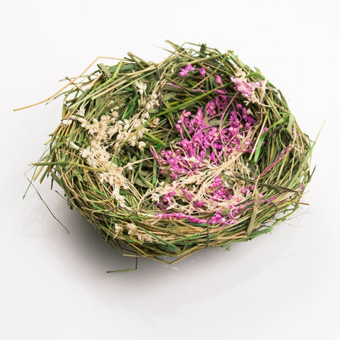 Lavender Bird Nest Green/Lavender