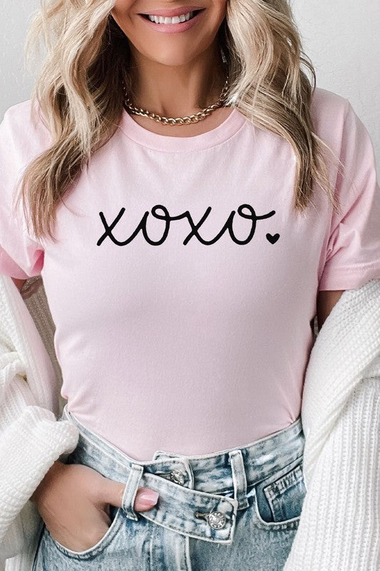 XOXO Valentine's Day Tee | Pink