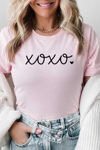 XOXO Valentine's Day Tee | Pink