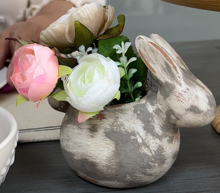 Mini Bubble Bunny Planter