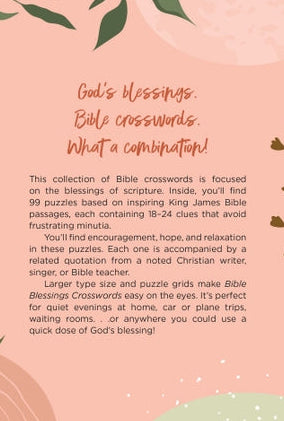 Bible Blessings Crosswords