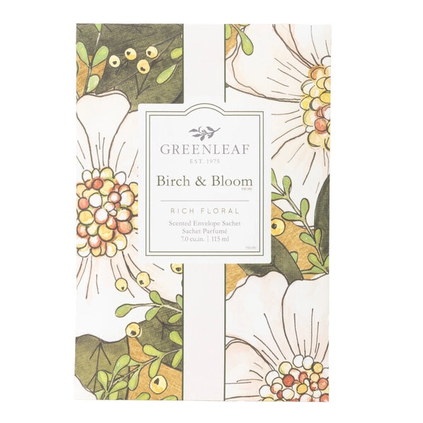 Birch & Bloom Large Sachet | Fall Scent