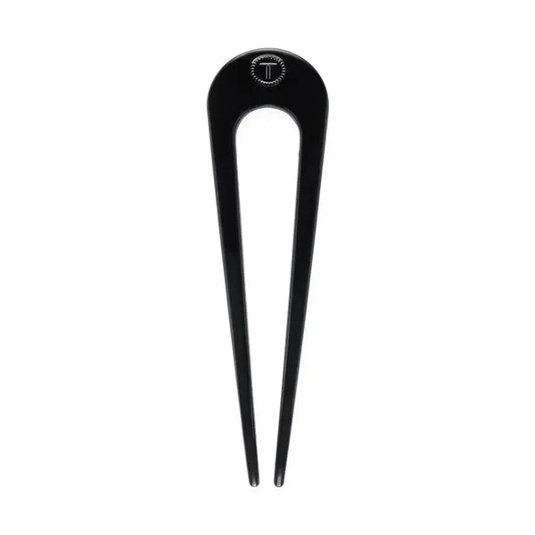 French Hair Pin | Jet Black
