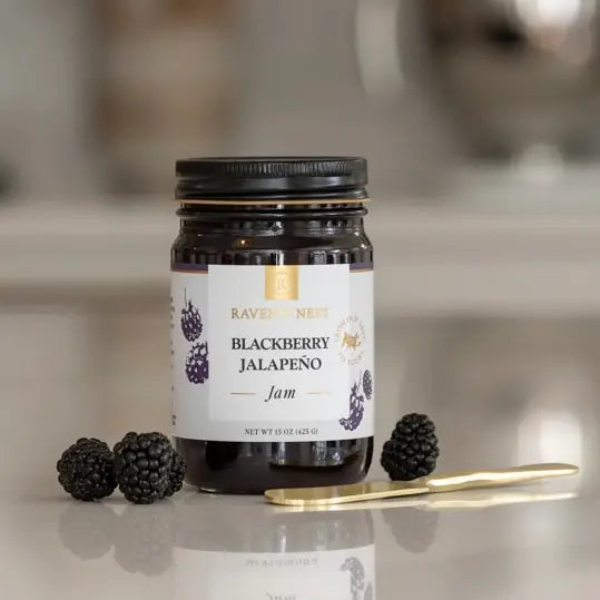 Blackberry Jalapeño Jam - 15 oz.