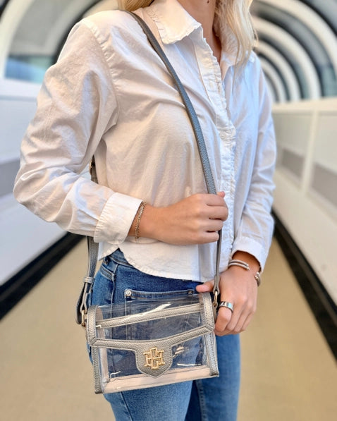 Anna Clear Bag | Black Pearl