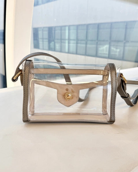Anna Clear Bag | Black Pearl
