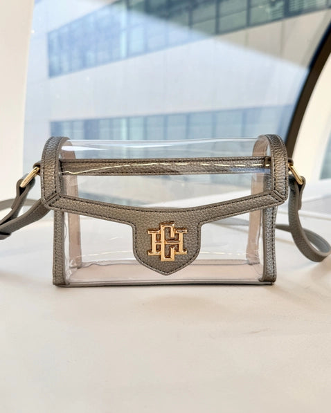 Anna Clear Bag | Black Pearl
