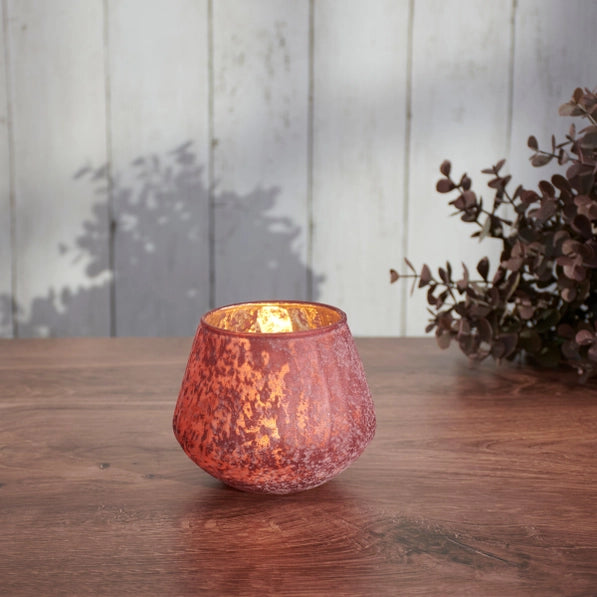 Burgundy Candle Holder