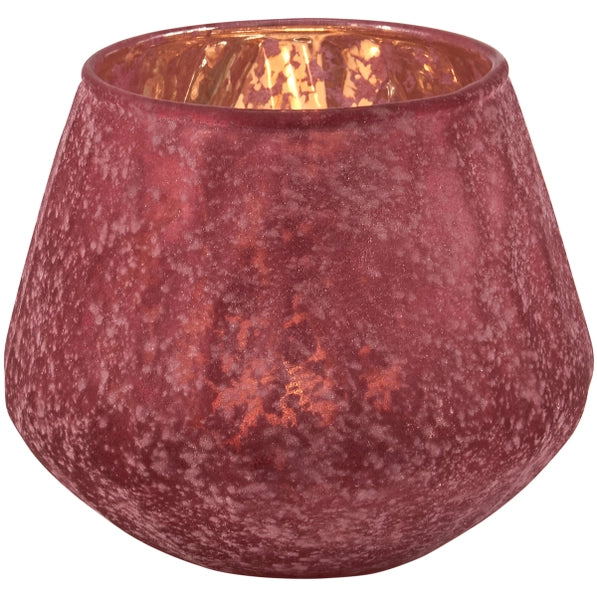 Burgundy Candle Holder