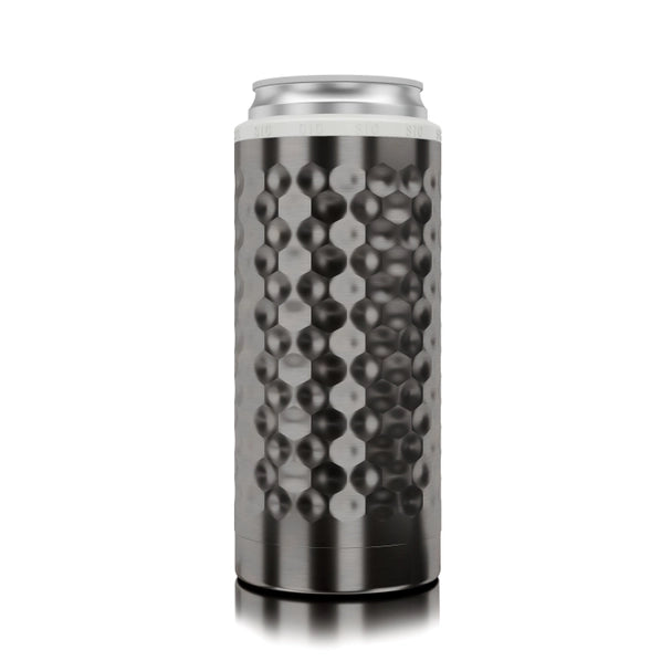 Sic Slim Can Cooler | Hammered Gunmetal