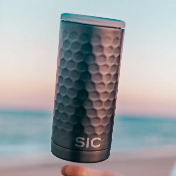 Sic Slim Can Cooler | Hammered Gunmetal