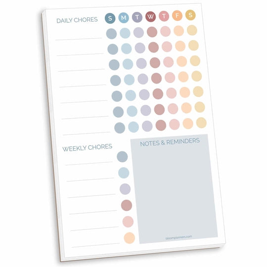 Chore Chart Notepad