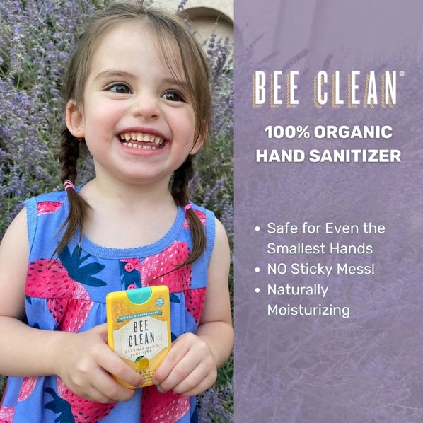 Organic Beeswax Bee Clean Hand Sanitizer Spray | Lavender
